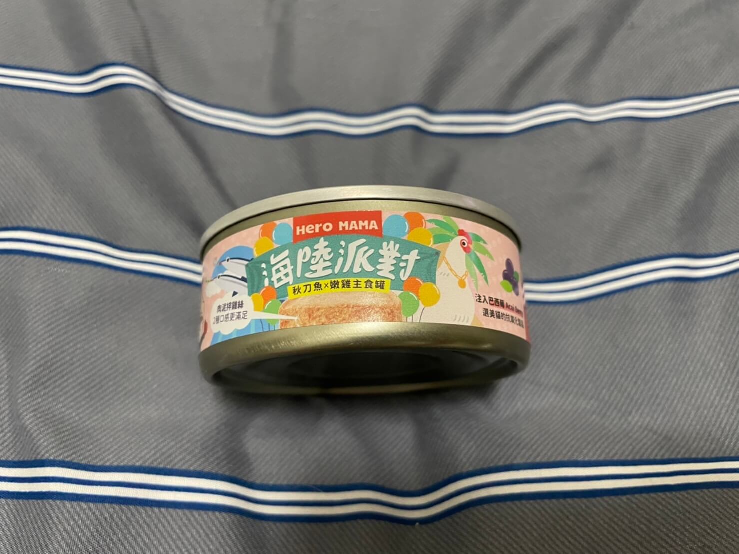 HERO MAMA貓主食罐評價 秋刀魚嫩雞